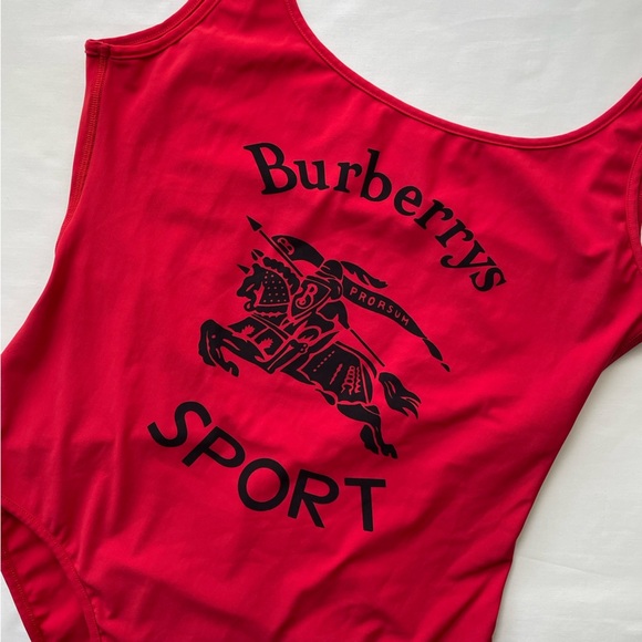 Burberry Other - Burberrys Sport Red One Piece Swimsuit Size Small